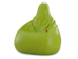 Кресло-мешок из экокожи салатовый