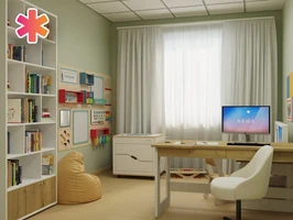 Комплект оборудования для кабинета Психолога 10 м АЛМ7412