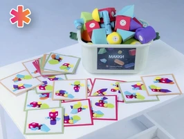 Мягкий магнитный конструктор «МАККИ 60» АЛМ7481