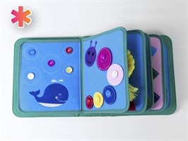 Развивающая игрушка для малышей «АЛМА Первая книга»