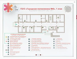 Тактильно-звуковая мнемосхема  920х1220 в комплекте с вертикальной стойкой (Полная комплектация) ИА73883