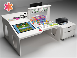 Профессиональный стол логопеда DS "Лого-Про Макс"