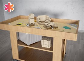 Игровой ландшафтный стол Стройка