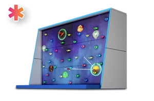 Интерактивный скалодром с креплением к полу ИНД7068 Интерактивный скалодром с креплением к полу ИНД7068