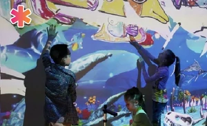 Интерактивная стена "Ожившие рисунки" в корпусе (кинект) ИНП6161 Интерактивная стена "Ожившие рисунки" в корпусе (кинект) ИНП6161