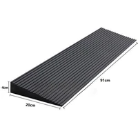 Пандус пороговый резиновый 40х900x200 мм К5179