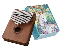 Музыкальный инструмент калимба DR SOUND, калимба 17 нот МГ6891