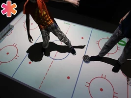 Интерактивный пол   "Чудознайка 1"  в корпусе Kinect ИНП4914