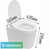 Унитаз детский подвесной Dstrana Н295 (подходит для детей инвалидов) 9223