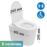 Унитаз детский подвесной Dstrana Н295 (подходит для детей инвалидов) 9223