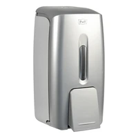 Дозатор для жидкого мыла пластик. DS-8120S, хром,0,8 л 1402.190