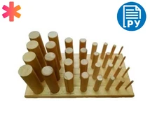 Тренажер для подвижности и развития силы пальцев рук и кисти, 32 колышка ЯМ403.7.32