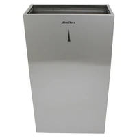 Урна для мусора подвесная, нержавеющая сталь GBW-35M (35л) 9674