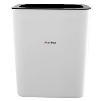 Урна для мусора подвесная, белая GBW-26W (26л) 9675