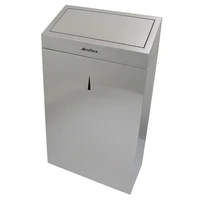 Урна для мусора подвесная, нержавеющая сталь GBW-30M (30л) 9676