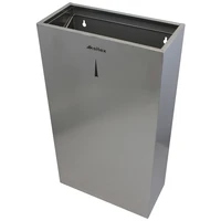 Урна для мусора подвесная, нержавеющая сталь GBW-50M (50л) 9677