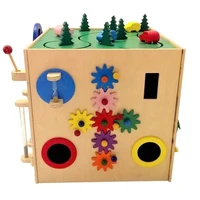 Бизиборд развивающий кубик АМ30001