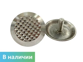 Тактильный индикатор из нержавеющей стали конус со штифтом D35мм 35х20мм 2295
