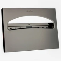 Диспенсер металлический Dstrana TC-506-1/2 гигиенических бумажных покрытий для унитаза, хром матовый TC-506-1/2