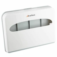 Диспенсер Dstrana PTC-506-1/2 гигиенических бумажных покрытий для унитаза, бело-серый PTC-506-1/2