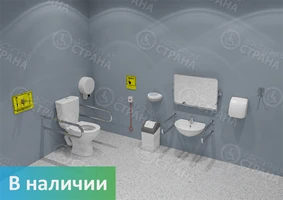 Комплект для адаптации детского санузла по ГОСТ для дошкольных учреждений и детей от 5 до 8 лет 6100