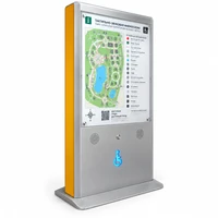 Тактильно-звуковая мнемосхема для парка, открытой территории, вокзала, метро 2410