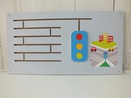 Игровая панель "Собери светофор" АМ60010