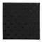 Плитка тактильная тротуарная (полиуретановая, 500х500 мм, конусообразные (ш) рифы), черная - фото 25922