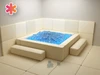 Сухой бассейн с шариками и RGB-подсветкой 190х190 см АЛМ7389 - фото 29754