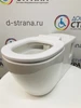 Унитаз для инвалидов подвесной соответствующий нормам DSTRANA 4623 - фото 34067