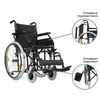 Кресло-коляска инвалидная Базовая 400 ОР8426 - фото 35077