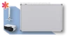 Интерактивная доска для школы со стандартным проектором СК8801 - фото 37440