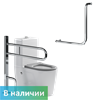Унитаз для инвалидов с двумя поручнями по ГОСТ (арт. 4620, 8090, 8055) 8137 - фото 40627