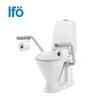 IFO Sign 687200001 + 98126 Унитаз для инвалидов с высокой чашей 46 см и подлокотниками СТМ9433 - фото 42014
