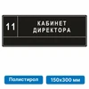 Комплексная тактильная табличка для кабинетов 150х300мм, цветная, ПОЛИСТИРОЛ 21836-4 - фото 45069