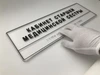 Комплексная тактильная табличка для кабинетов 100х300мм премиум на оргстекле 2626 - фото 46136