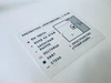 Тактильная мнемосхема помещения / санузла, 200х300мм, чёрная, ПОЛИСТИРОЛ 1996 - фото 46834