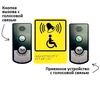 Беспроводная кнопка вызова помощи для инвалидов с двусторонней голосовой связью уличная А610 А610 - фото 56173
