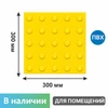 Тактильная плитка для помещений (ПВХ, 300х300 мм, конусообразные рифы) 33-PVC-konus - фото 56538