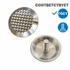 Конус из нержавеющей стали, D36 мм, на штифте, уличный 9232 - фото 56673
